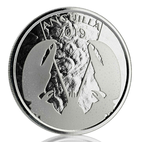 Anguilla: Lobster 1 oz Silber 2019