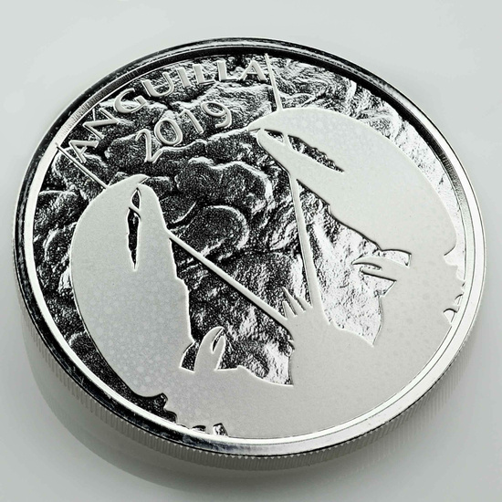 Anguila: Langosta 1 oz Plata 2019