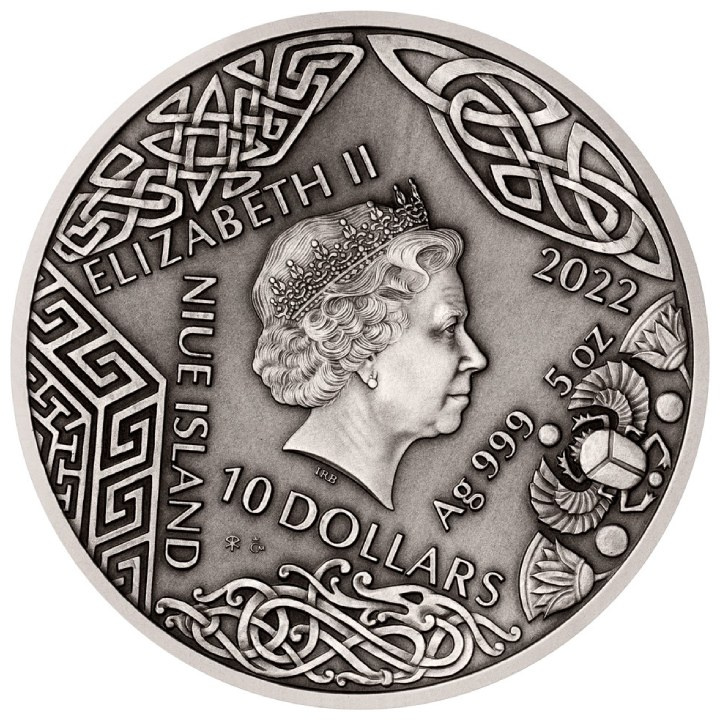 Niue: Universal Gods - Svarog 5 oz Silber 2022