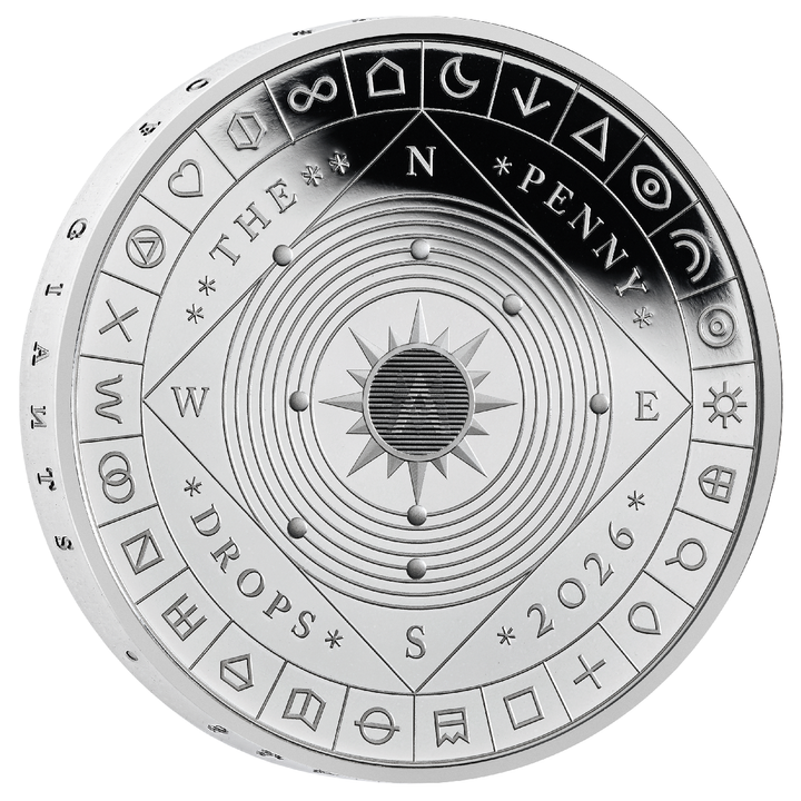 The Great British Treasure Hunt £5 Srebro 2026 Proof