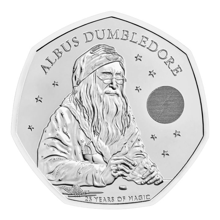 Harry Potter: Albus Dumbledore 50p Miedzionikiel 2023