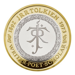 Lote de 5 monedas Conmemorativas del Reino Unido de Platino 2023 Proof