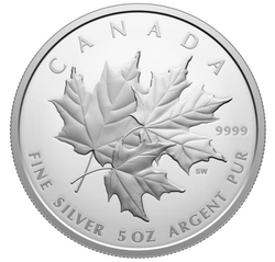 Canada: Triple Maple 5 uncji Srebra 2025 Proof