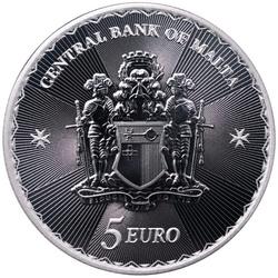 Malta: Maltese Cross 1 uncja Srebra 2023