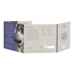 Star Wars: Luke Skywalker és Leia hercegnő 50 pence réz-nikkel 2023