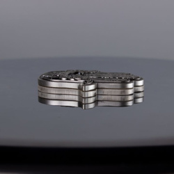 Hamsa 2 unce stříbra 2022 Stackable High Relief Antiqued