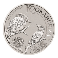 Kookaburra 1/10 once de platine 2023