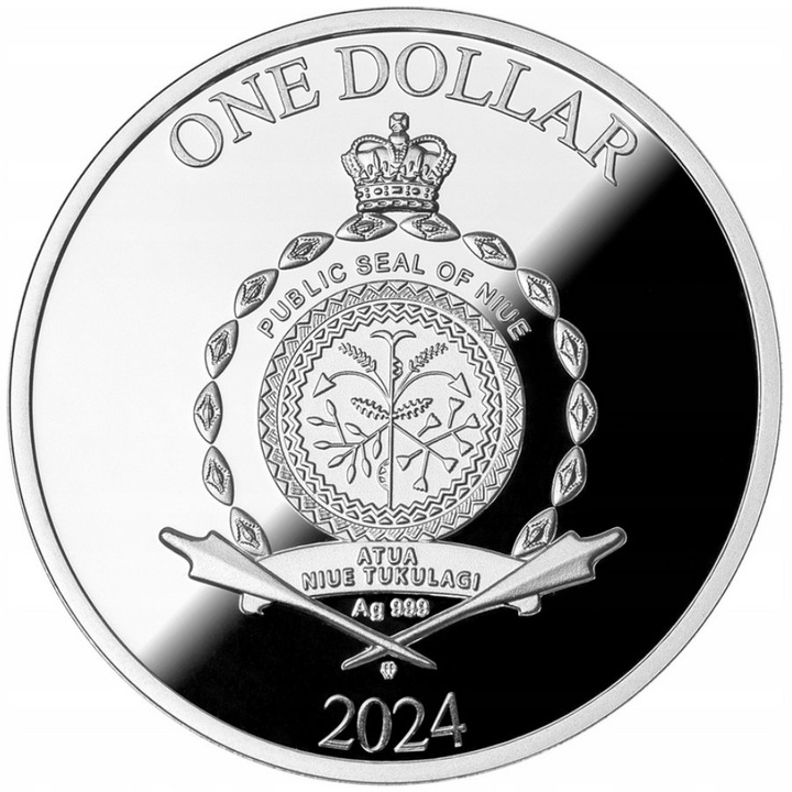 Moneda de Argint Polish Mint - Tezeu 1 oz Argint 2024 Proof