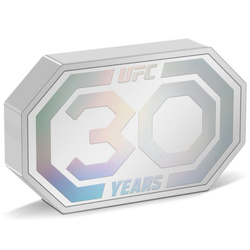 Niue: UFC – 30. évforduló színes 1 uncia ezüst 2023 Proof