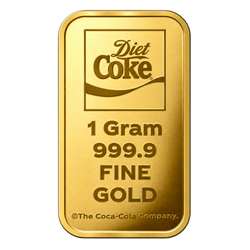 PAMP Bar: Coca-Cola – Diet Coke 1 gram Gold 2026