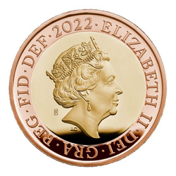 10 darabos készlet Her Majesty Queen Elizabeth arany 2022 Proof érmék