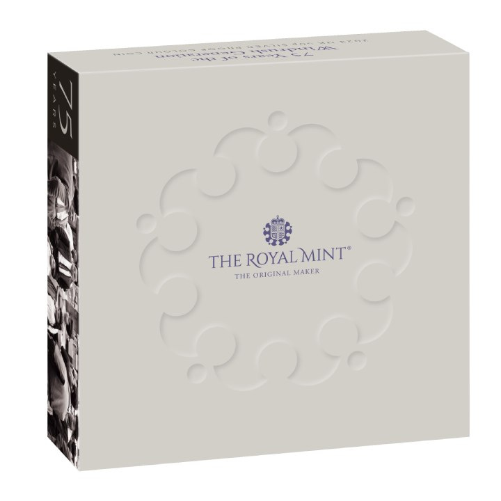 75 Years of the Windrush Generation colored 50p Silver 2023 Proof