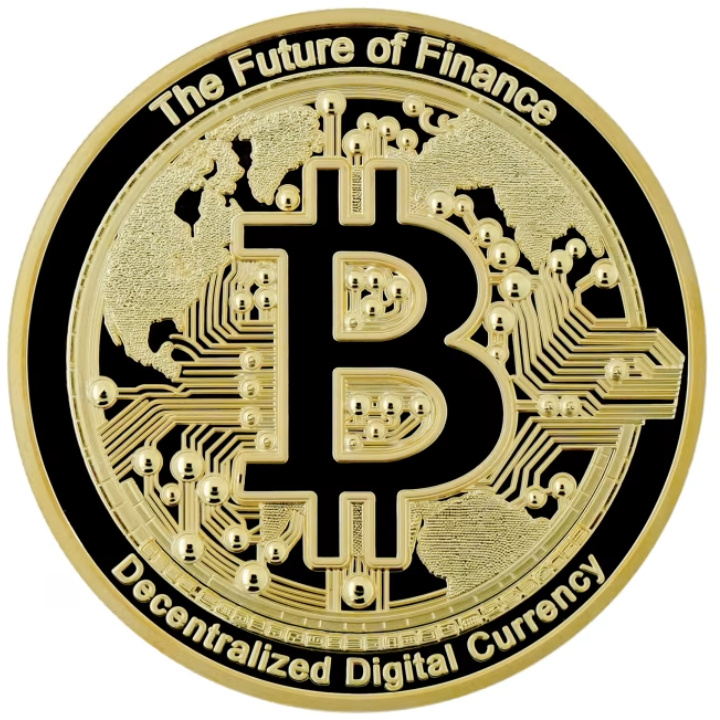 Niue: Bitcoin 1 oz Silver 2025 Gilded Coin