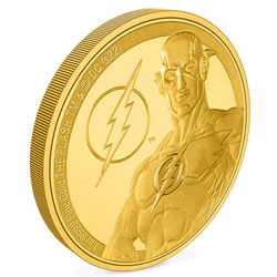 Niue: DC Comics - The Flash 1 oz Oro 2022 Prueba