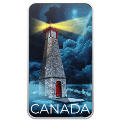 Canada Haunted Canada - Gibraltar Point Lighthouse koloriert 1 oz Silber 2026 Proof