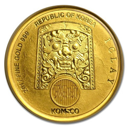 Chiwoo Cheonwang 1/10 uncji Złota 2017 (Niebieski)