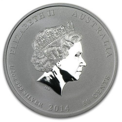 Lunar II: Year of the Horse 1/2 oz Silver 2014