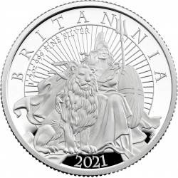 Britannia 1 unce stříbra 2021 Proof