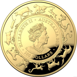 Lunar: Rok Tygrysa 1 uncja Złota 2022 Proof