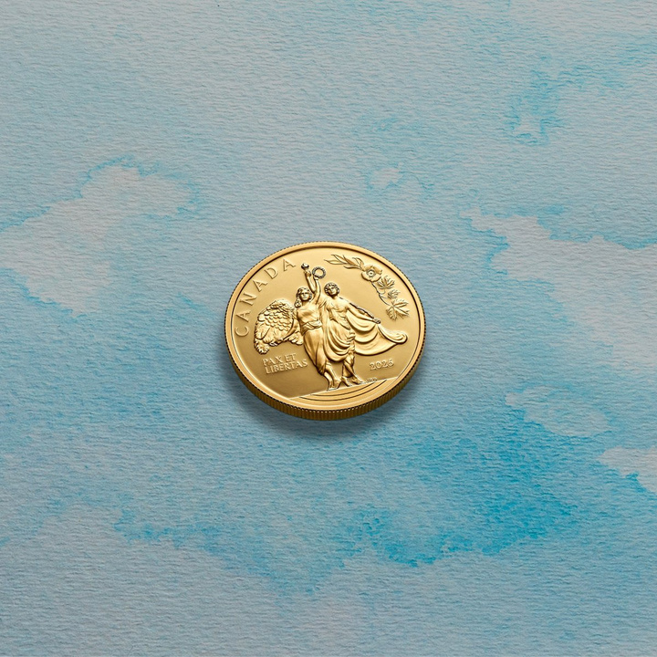 Złota Moneta Allegories of Peace & Freedom 1 uncja Złota 2026 Proof