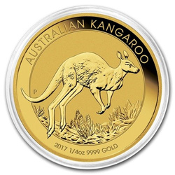 Australijski Kangur 1/4 uncji Złota