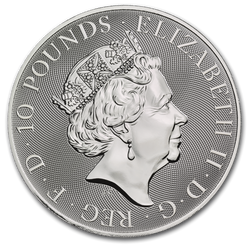 The Queen’s Beasts: The Falcon of the Plantagenets 10 oz Silver 2020