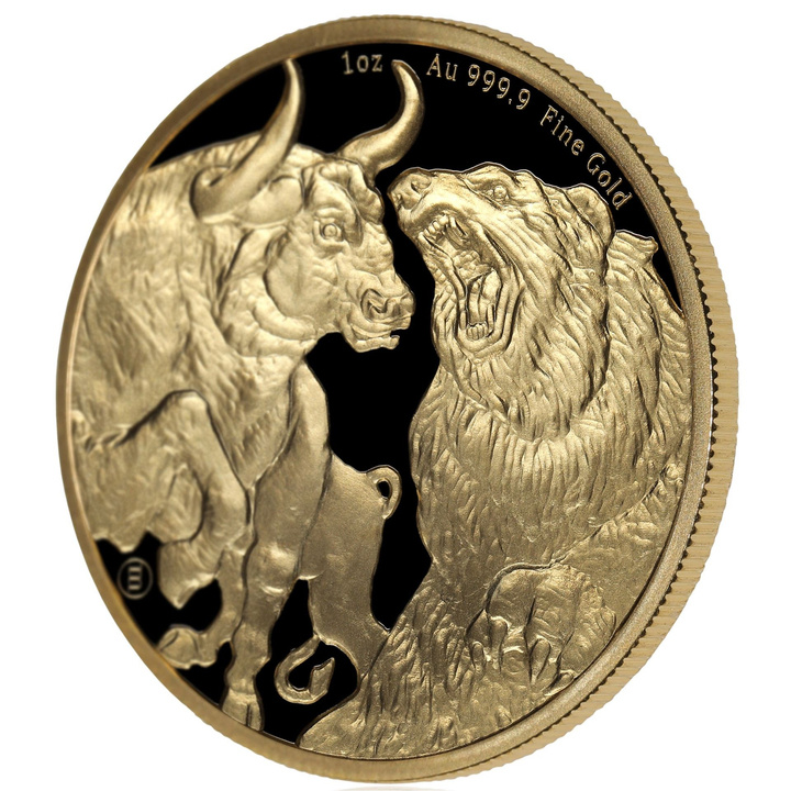 Czad: Bull & Bear 1 uncja Złota 2023