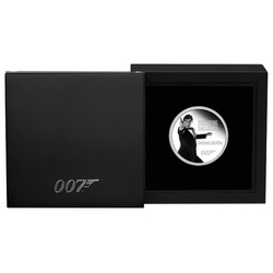 Tuvalu: James Bond Legacy 3rd issue - Timothy Dalton colored 1 oz Silver 2023 Proof