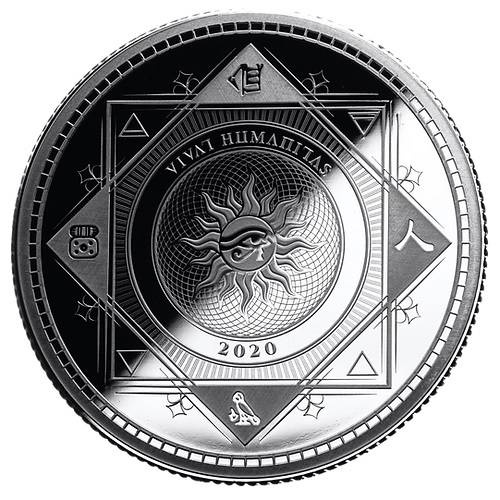 Tokelau: Vivat Humanitas 1 oz Silver 2020 Prooflike