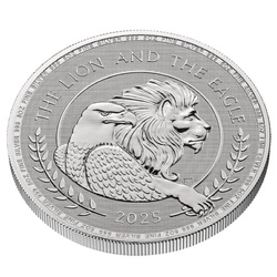 The Lion and The Eagle 5 oz Silver 2025