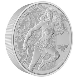 Niue: DC Comics - Wonder Woman 3 oz Silver 2023 Proof