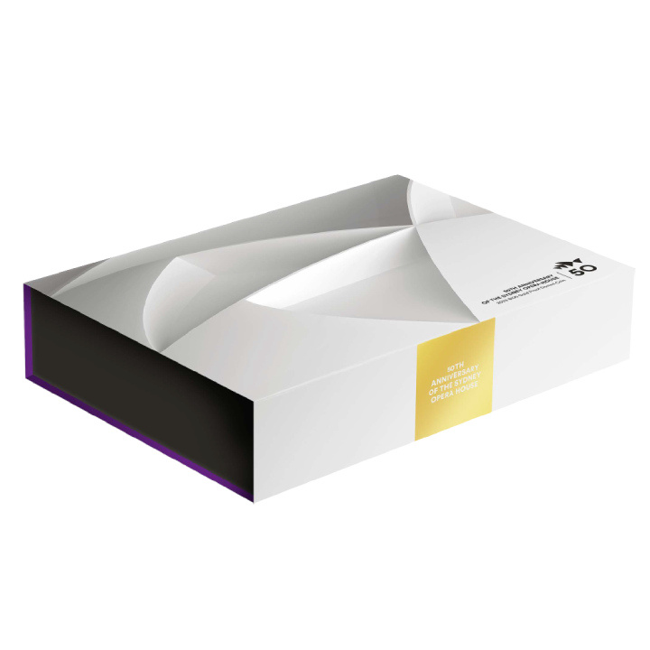 RAM: 50° anniversario della Sydney Opera House 1 oncia d'oro 2023 Proof Moneta bombata