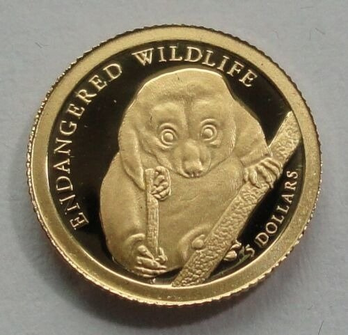 Kuskus skvrnitý 0,5 g zlata 2009 Proof