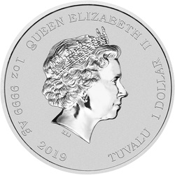 Moneda de plata Tuvalu Homer Simpson 1 onza 2019