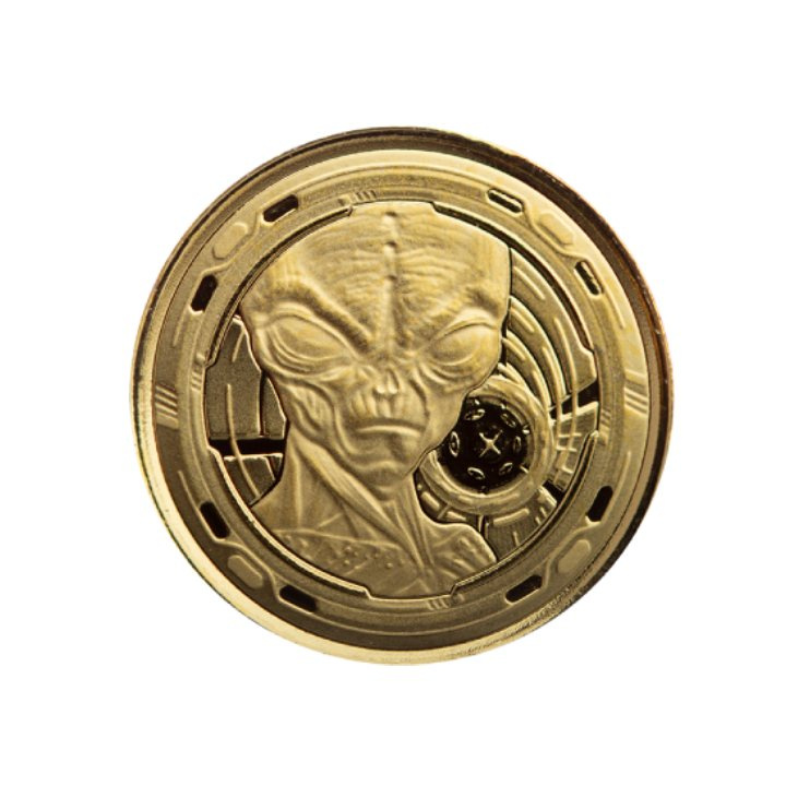 Ghana: Alien 1/10 oz Oro 2022