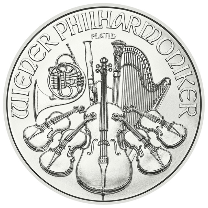 Wiener Philharmoniker 1 oz Platin 2024