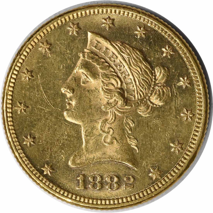 Liberty Head $10 Gold 1882