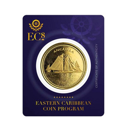 Anguila: Sailing Regatta 1 oz Oro 2021