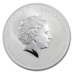 Lunar II: Jahr des Drachen 1 oz Silber (Privy Lion)