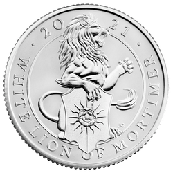 The Queen’s Beasts 2021: Set of 10 coins 1/4 oz Silver Proof