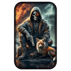 Lingote de Plata Asturmint: Terminator & Zorro Colorido 2 oz Plata 2025 Acabado Antiguo