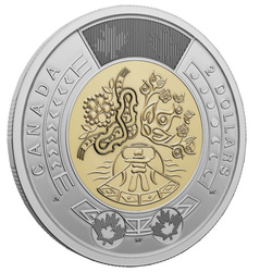 Set Canada: Popoli indigeni nazionali - Carta commemorativa da collezione 7 monete 2023