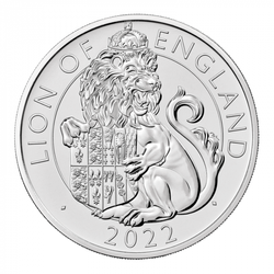 The Royal Tudor Beasts Lion of England Cupronichel 2022