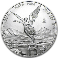 Mexican Libertad 1 uncja Srebra 2012