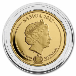 Samoa: Looney Tunes - Daffy Duck 1 unce zlata 2022