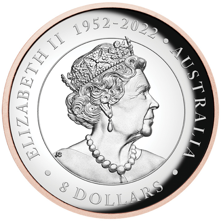 Australijska Koala pozłacana 5 uncji Srebra 2023 Proof High Relief