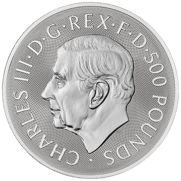 St George and the Dragon 1000 gramów Srebra 2024