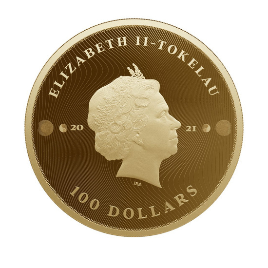 Tokelau: Equilibrium 1 oz Oro 2021 Prooflike
