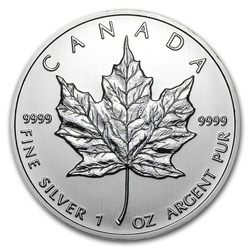 Maple Leaf 1 oz Silber 2012