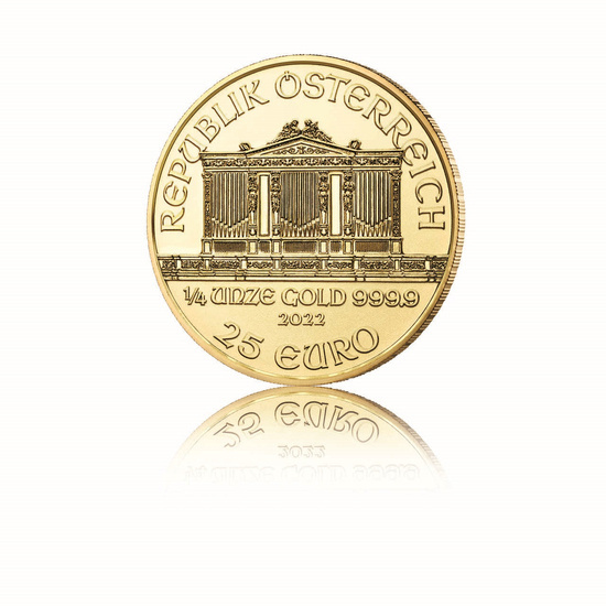 Vienna Philharmonic 1/4 oz Gold 2022